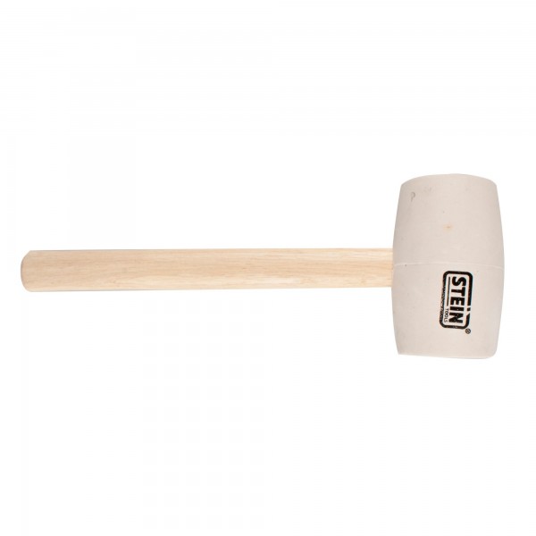 Maza goma m/madera blanca 680gr. 