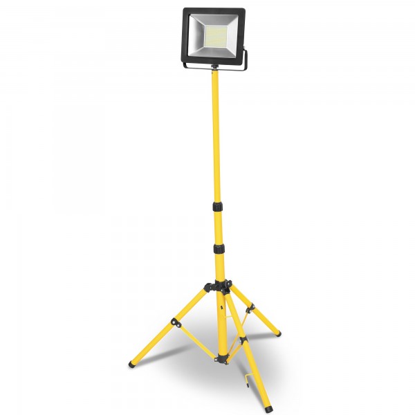 Proyector led tripode 5mt.1x30w.fria