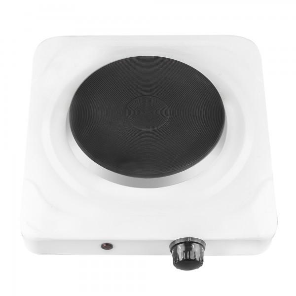 Hornillo elec. 1500w p/bl. blanco kuken