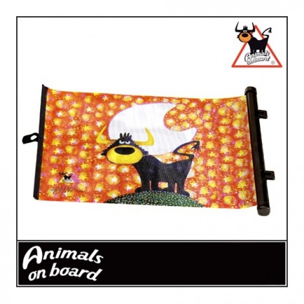 Cortinilla Lateral "Animals On Board" 49X36Cm.Toro