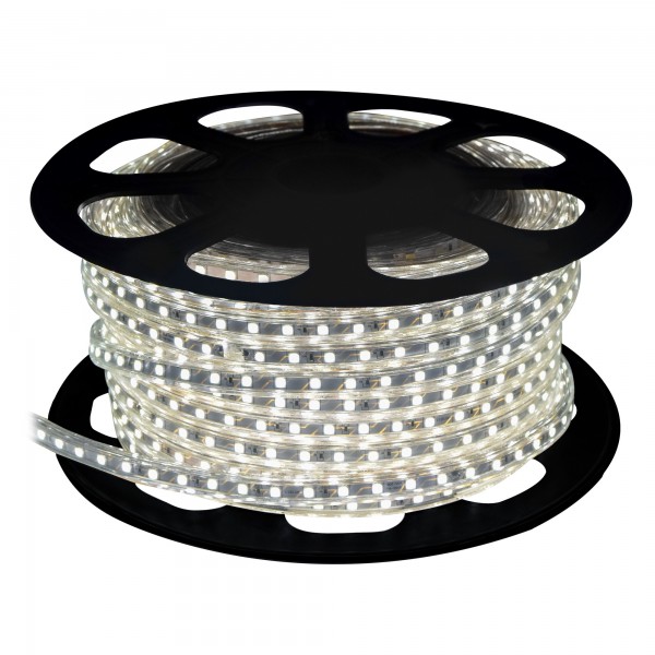 Tira led 230v ip65 smd2835 25mts fria