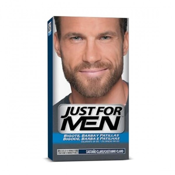 Just For Men Barba Bigote Castaño Claro