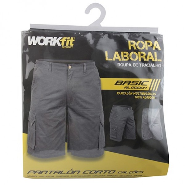 Pantalon corto alg. workfit basic t.3xl