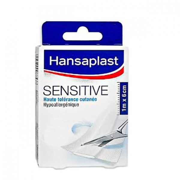 Hansaplast Sensitive Tira para Cortar 1 m X 6 cm