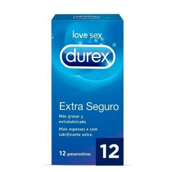 Durex Preservativos Extra Seguro 12 Uds