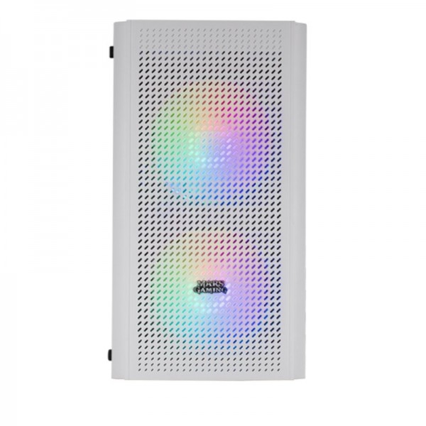 Mars gaming caja micro-atx mc300w white