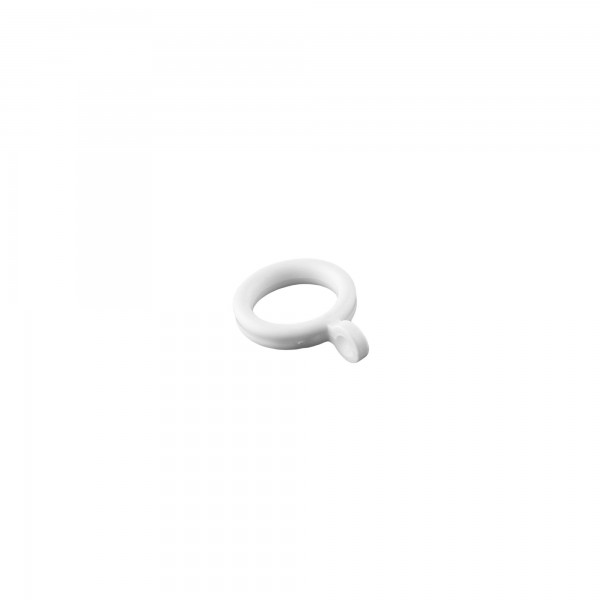 Anilla cortina redonda 21mm.blanca (100)
