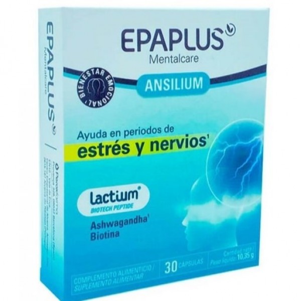 Epaplus Mentalcare Ansilium 30 Cápsulas