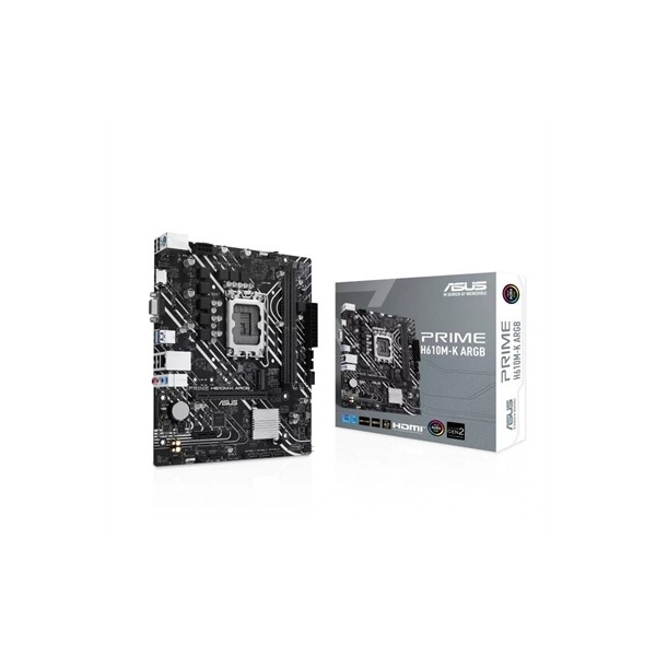 Asus placa base prime h610m-k ddr5 argb matx 1700
