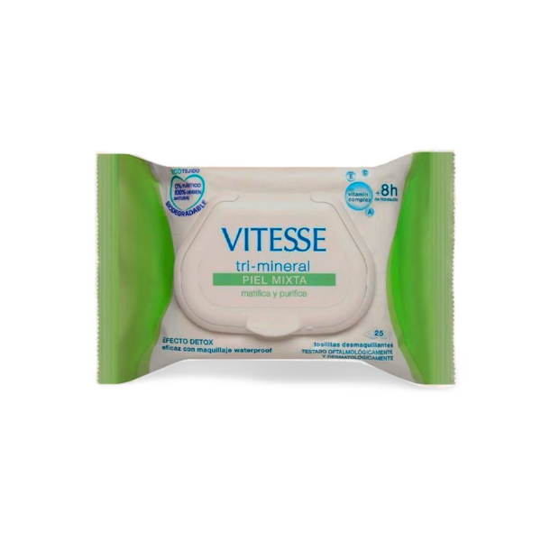 Vitesse toallitas desmaquillantes Piel Mixta 25 unidades
