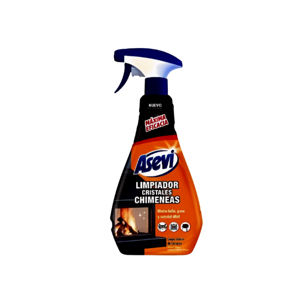 Asevi limpiador cristales chimeneas 650ml
