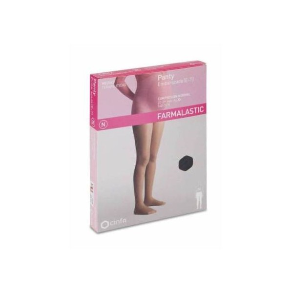 Panty Farmalastic Embarazada Cn Negro Tg