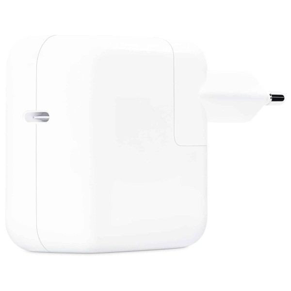 Apple mw2g3zm/a white / cargador de red eléctrica usb-c 30w