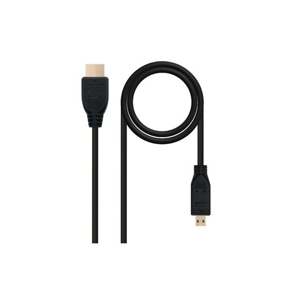 Nanocable cable micro hdmi v1.4  a/m 1,8 m