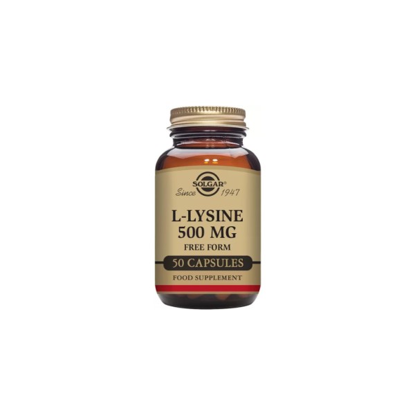 Solgar L Lisina 500 Mg 50 Vcaps