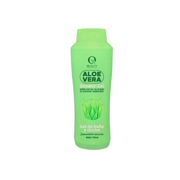 Q Beauty gel de baño Aloe vera 855ml