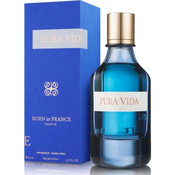 Parisis parfums born in france eau de parfum pura vida 85ml