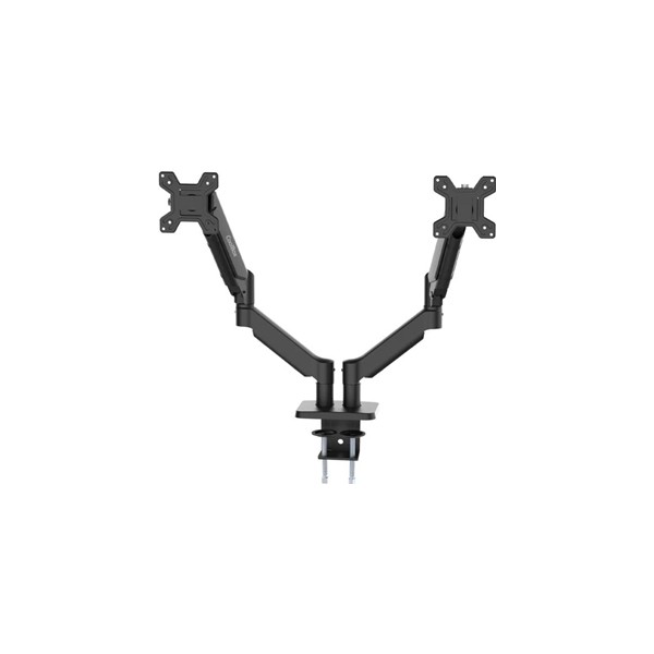 Coolbox soporte dos monitores brazo neumático