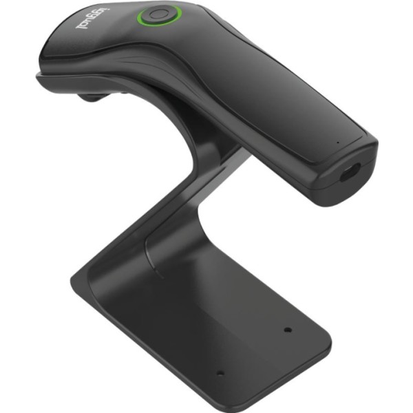 Iggual lector código barras 2d usb botón soporte