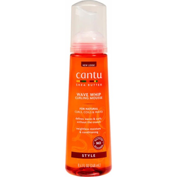 Cantu shea butter curling mousse wave whip 248ml