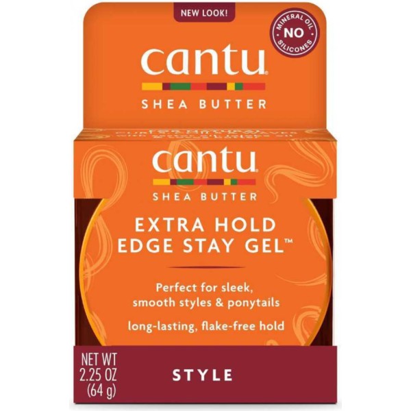 Cantu shea butter stay gel extra-hold 64gr