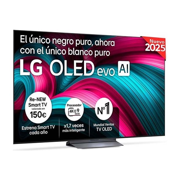 Lg oled evo oled65c54la / televisor smart tv 83" oled 144hz vrr uhd 4k hdr
