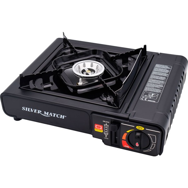 Cocina portátil de gas de 1 fuego, 20 kw, 146 g/h