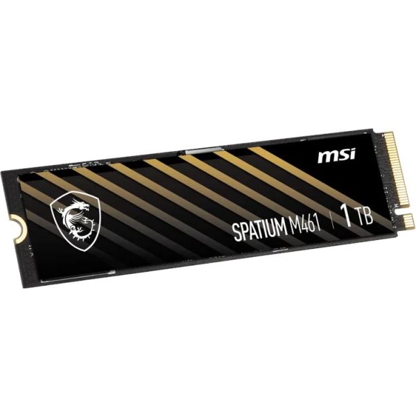 Msi ssd spatium m461 1tb pcie 4.0 nvme 5000 mb-s