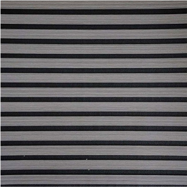 Revestimiento autoadhesivo 3d, color roble gris con fondo de fieltro gris antracita, loseta de 58x58 cm, 6 unidades